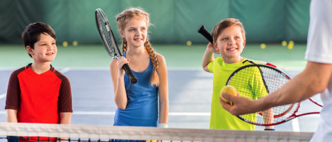 Когда начинать заниматься большим теннисом ребенку